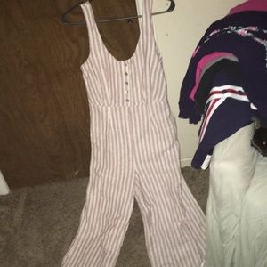 Stripped overalls